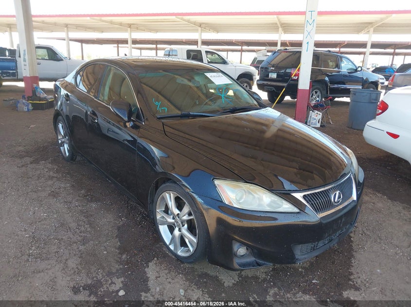 2012 Lexus Is 250 VIN JTHBF5C24C5163953 IAAI salvage auction — NORMAL WEAR, Restored (Arizona), sold $25 on 2026-07-28 (photo 1)