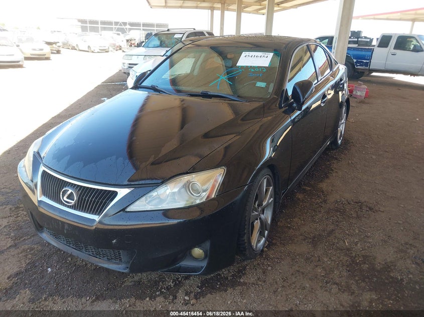 2012 Lexus Is 250 VIN JTHBF5C24C5163953 IAAI salvage auction — NORMAL WEAR, Restored (Arizona), sold $25 on 2026-07-28 (photo 2)