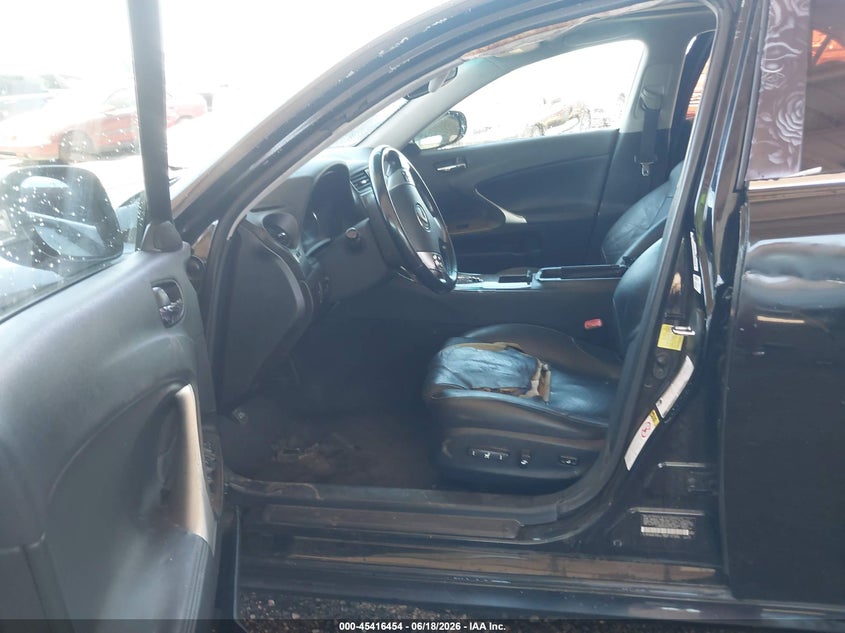 2012 Lexus Is 250 VIN JTHBF5C24C5163953 IAAI salvage auction — NORMAL WEAR, Restored (Arizona), sold $25 on 2026-07-28 (photo 5)
