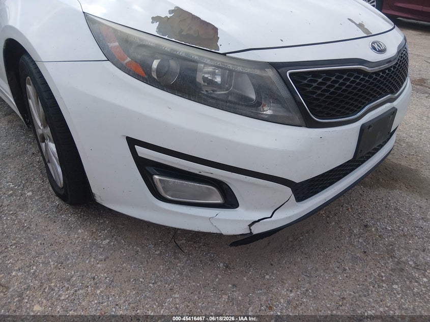 2015 Kia Optima VIN 5XXGN4A72FG506553 IAAI salvage auction — NORMAL WEAR, Original (Texas), sold $1,050 on 2026-07-08 (photo 6)