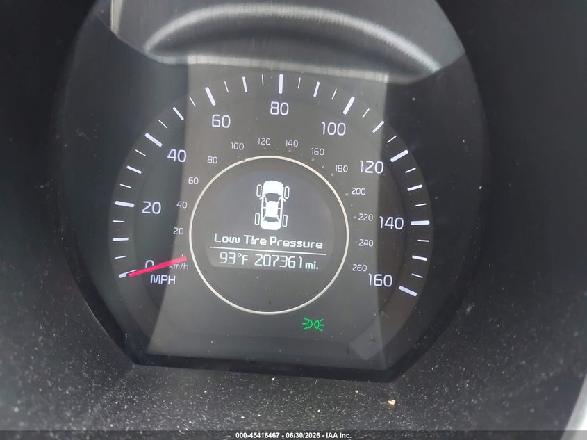2015 Kia Optima VIN 5XXGN4A72FG506553 IAAI salvage auction — NORMAL WEAR, Original (Texas), sold $1,050 on 2026-07-08 (photo 7)