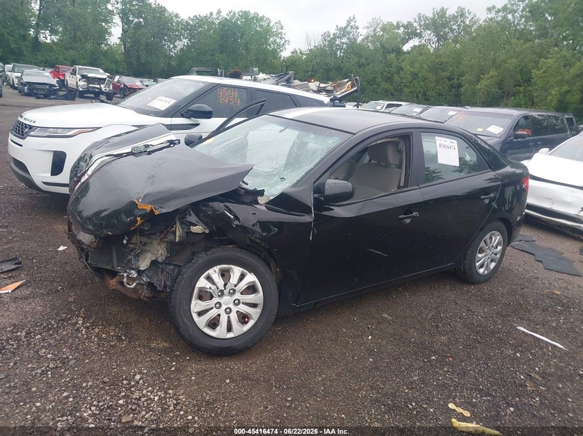 2010 Kia Forte VIN KNAFT4A20A5170045 IAAI salvage auction — FRONT END, Salvage (Ohio), sold $275 on 2026-07-17 (photo 2)