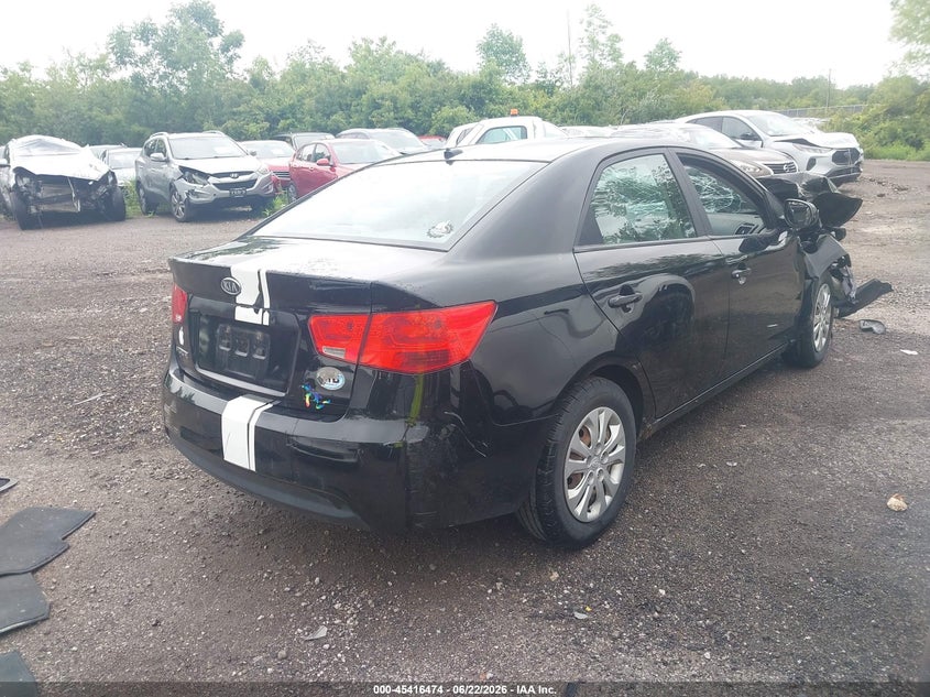 2010 Kia Forte VIN KNAFT4A20A5170045 IAAI salvage auction — FRONT END, Salvage (Ohio), sold $275 on 2026-07-17 (photo 4)
