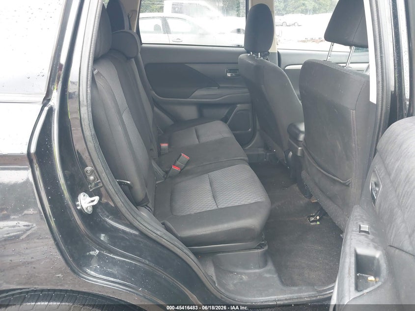 2014 Mitsubishi Outlander VIN JA4AD2A39EZ006938 IAAI salvage auction — LEFT SIDE, Clear (Alabama), sold $250 on 2026-07-08 (photo 8)