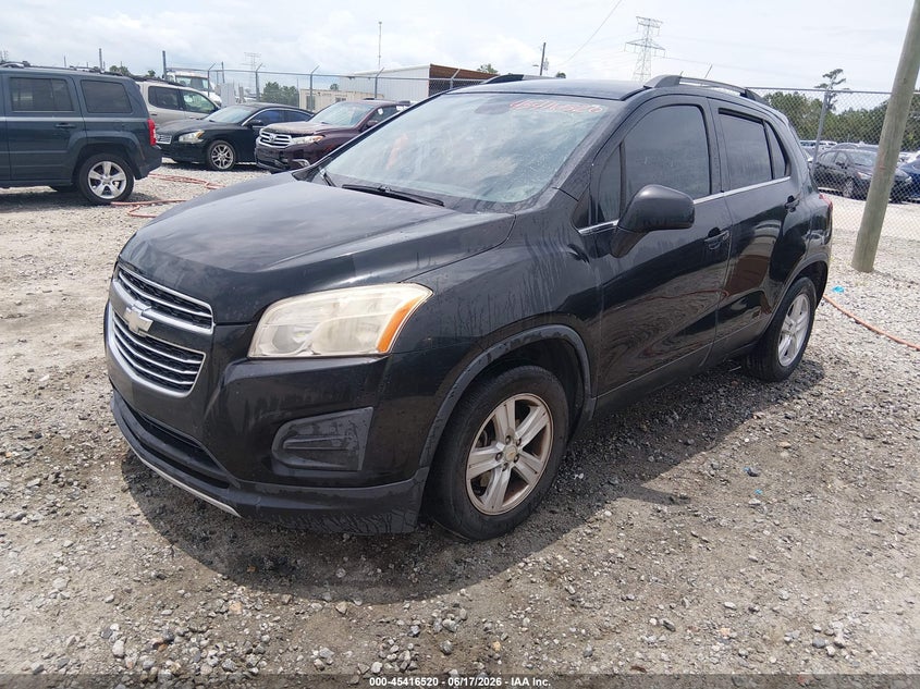 2016 Chevrolet Trax VIN KL7CJLSB2GB630253 IAAI salvage auction — NORMAL WEAR, Repossession Paperwork (Georgia), sold $775 on 2026-07-17 (photo 2)
