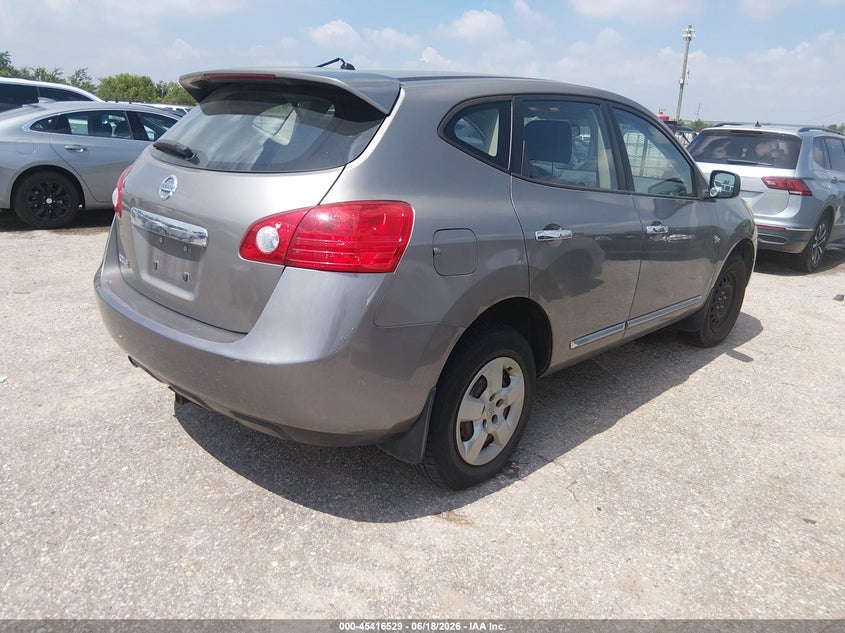 2012 Nissan Rogue sport VIN JN8AS5MT0CW277592 IAAI salvage auction — NORMAL WEAR, Original (Texas), sold $500 on 2026-07-08 (photo 4)