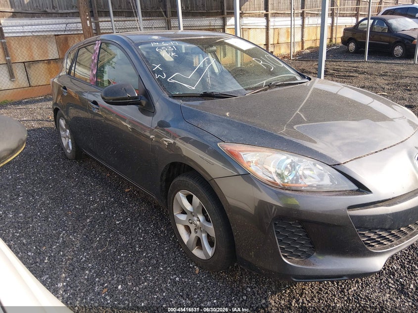2012 Mazda 3 VIN JM1BL1L73C1631287 IAAI salvage auction — NORMAL WEAR, Repossession Paperwork (South Carolina), sold $425 on 2026-07-21 (photo 1)