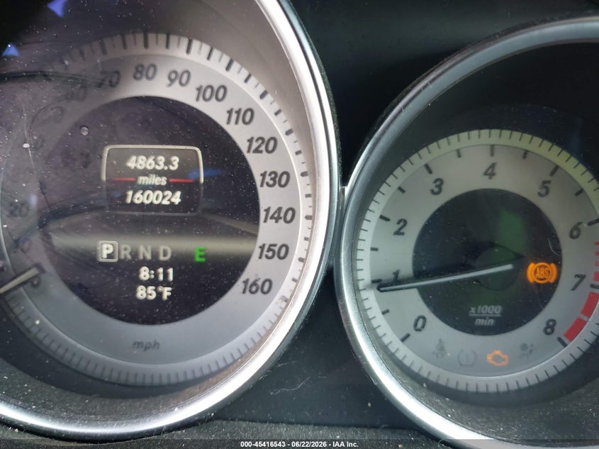 2013 Mercedes-benz C-klasse VIN WDDGJ4HB9DG030562 IAAI salvage auction — NORMAL WEAR, Original (Texas), sold $525 on 2026-07-06 (photo 7)