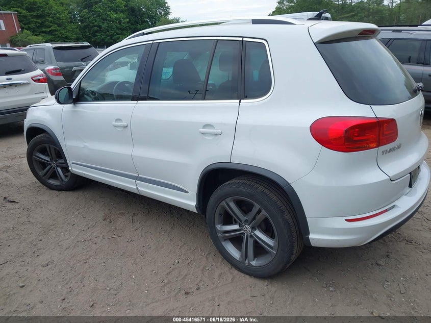 2017 Volkswagen Tiguan VIN WVGUV7AXXHK020422 IAAI salvage auction — RIGHT SIDE, Salvage (Massachusetts), sold $1,850 on 2026-07-23 (photo 3)