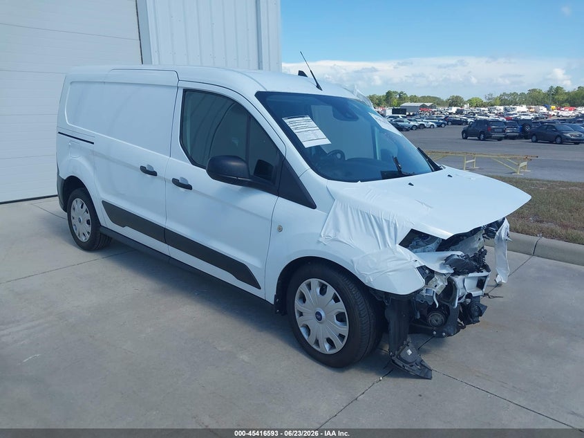 2022 Ford Transit connect VIN NM0LS7S2XN1523197 IAAI salvage auction — FRONT END, Clear (Florida), sold $350 on 2026-07-09 (photo 1)