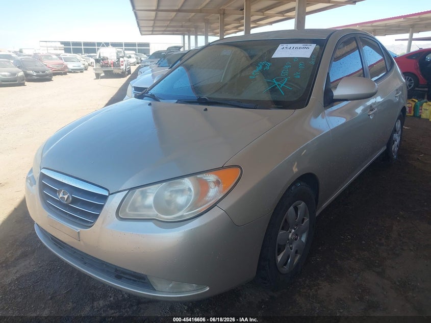 2008 Hyundai Elantra VIN KMHDU46D28U552087 IAAI salvage auction — NORMAL WEAR, Clear (Arizona), sold $600 on 2026-07-28 (photo 2)