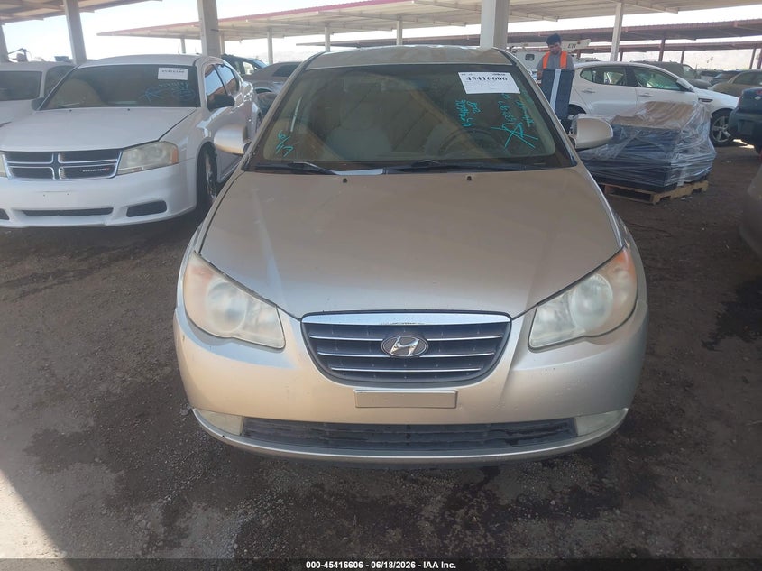 2008 Hyundai Elantra VIN KMHDU46D28U552087 IAAI salvage auction — NORMAL WEAR, Clear (Arizona), sold $600 on 2026-07-28 (photo 6)