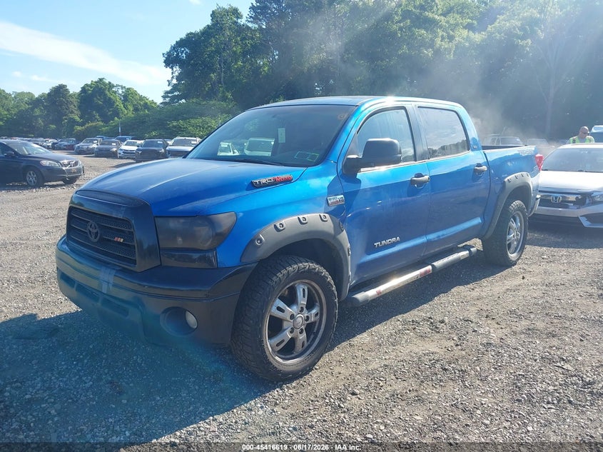2008 Toyota Tundra VIN 5TFDV541X8X054086 IAAI salvage auction — NORMAL WEAR, Clear (New York), sold $2,350 on 2026-07-14 (photo 2)