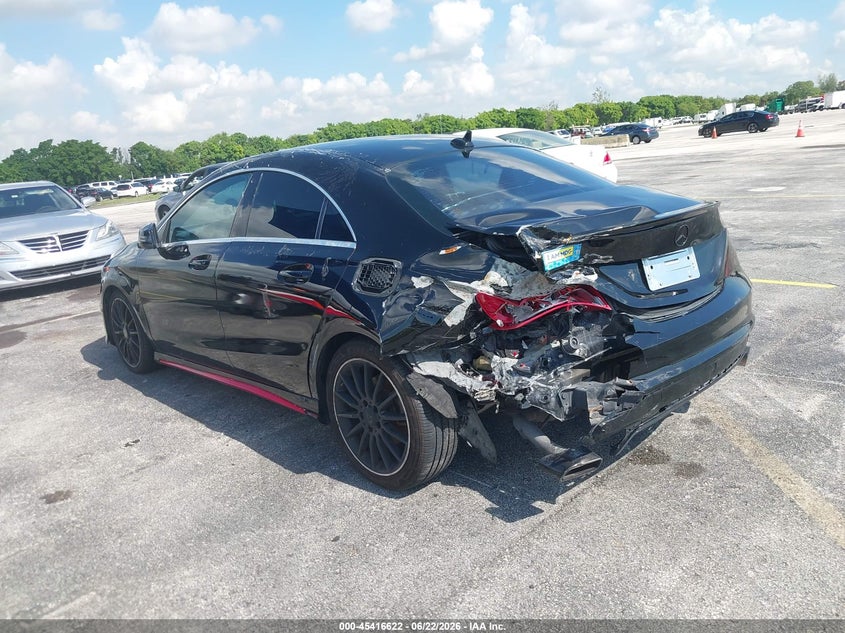 2015 Mercedes-benz Cla-klasse VIN WDDSJ4EB6FN222129 IAAI salvage auction — LEFT REAR, Rebuildable (Florida), sold $575 on 2026-07-16 (photo 6)