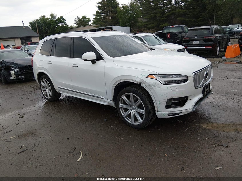 2016 Volvo Xc90 VIN YV4A22PL5G1061193 IAAI salvage auction — RIGHT FRONT, Salvage (New Hampshire), sold $4,800 on 2026-08-05 (photo 1)
