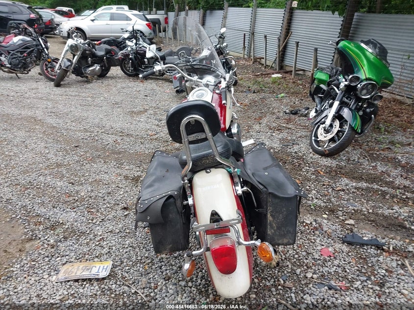 1999 Yamaha Xv1600 VIN JYAVP02E3XA000455 IAAI salvage auction — FRONT END, Salvage (Pennsylvania), sold $350 on 2026-07-28 (photo 6)