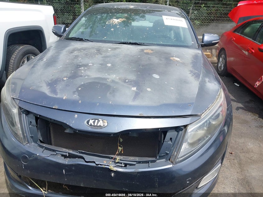 2015 Kia Optima VIN KNAGM4A73F5558441 IAAI salvage auction — REPOSSESSION, Salvage Title, sold $25 on 2026-07-23 (photo 6)