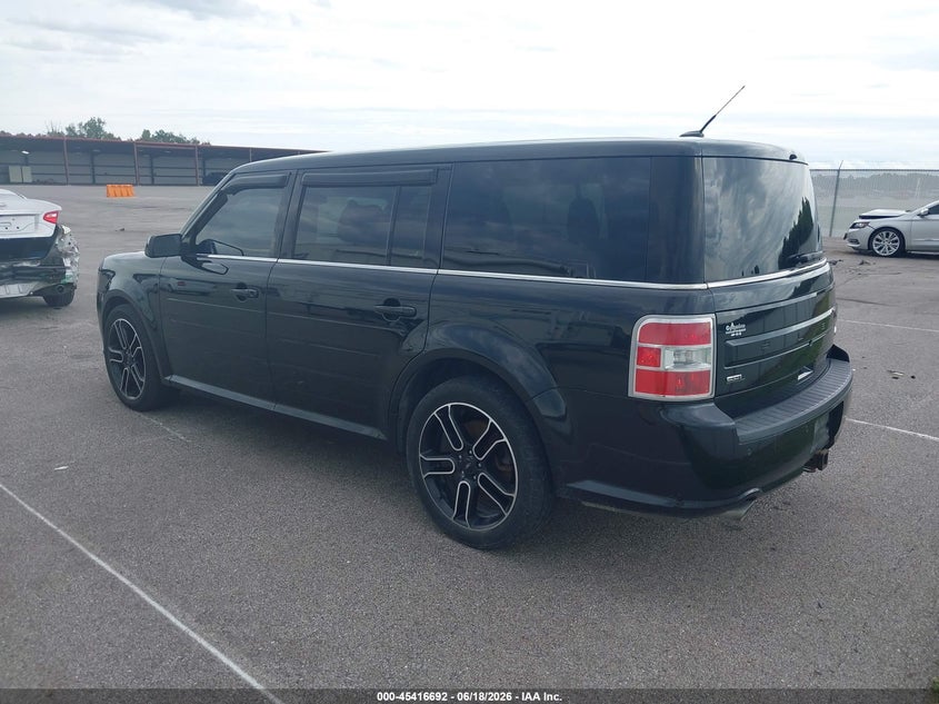 2013 Ford Flex VIN 2FMGK5C81DBD29538 IAAI salvage auction — NORMAL WEAR, Clear (Indiana), sold $1,050 on 2026-07-09 (photo 3)