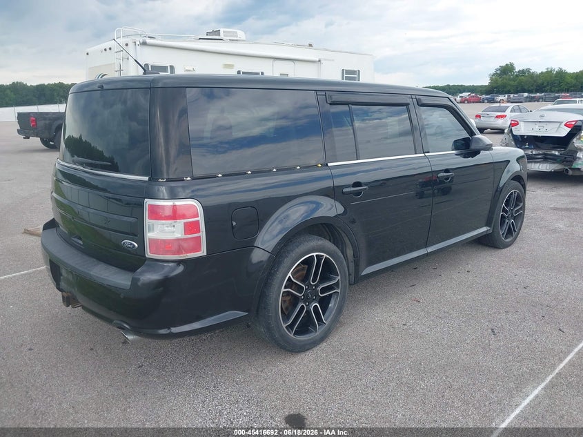 2013 Ford Flex VIN 2FMGK5C81DBD29538 IAAI salvage auction — NORMAL WEAR, Clear (Indiana), sold $1,050 on 2026-07-09 (photo 4)