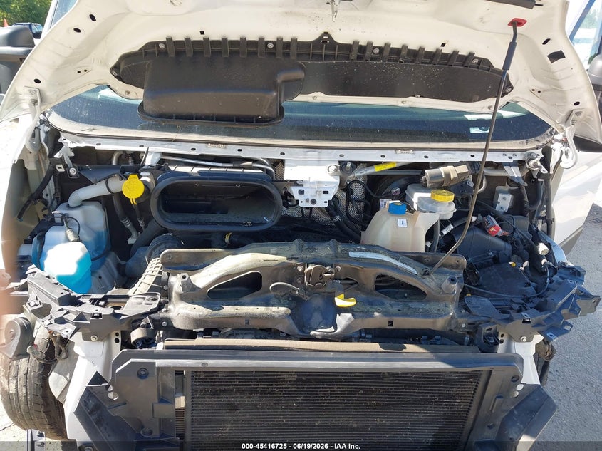 2023 Ram Promaster city VIN 3C6MRVJGXPE526242 IAAI salvage auction — FRONT END, Salvage Title, sold $9,500 on 2026-08-21 (photo 9)