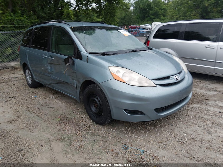 2009 Toyota Sienna VIN 5TDZK23C19S250716 IAAI salvage auction — RIGHT SIDE, Salvage (Ohio), sold $700 on 2026-07-07 (photo 1)