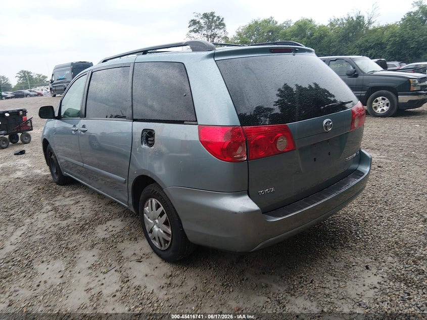 2009 Toyota Sienna VIN 5TDZK23C19S250716 IAAI salvage auction — RIGHT SIDE, Salvage (Ohio), sold $700 on 2026-07-07 (photo 3)