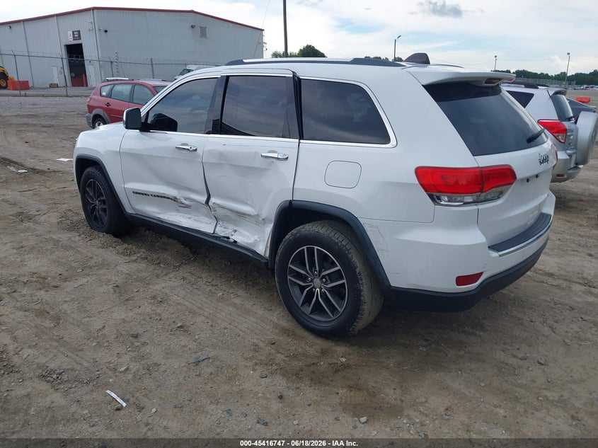 2017 Jeep Grand cherokee VIN 1C4RJEBG6HC713362 IAAI salvage auction — LEFT SIDE, Salvage Title, sold $3,000 on 2026-07-29 (photo 3)