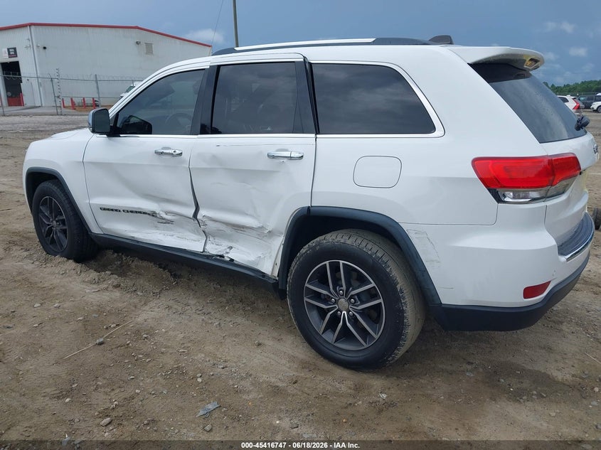 2017 Jeep Grand cherokee VIN 1C4RJEBG6HC713362 IAAI salvage auction — LEFT SIDE, Salvage Title, sold $4,900 on 2026-07-30 (photo 6)