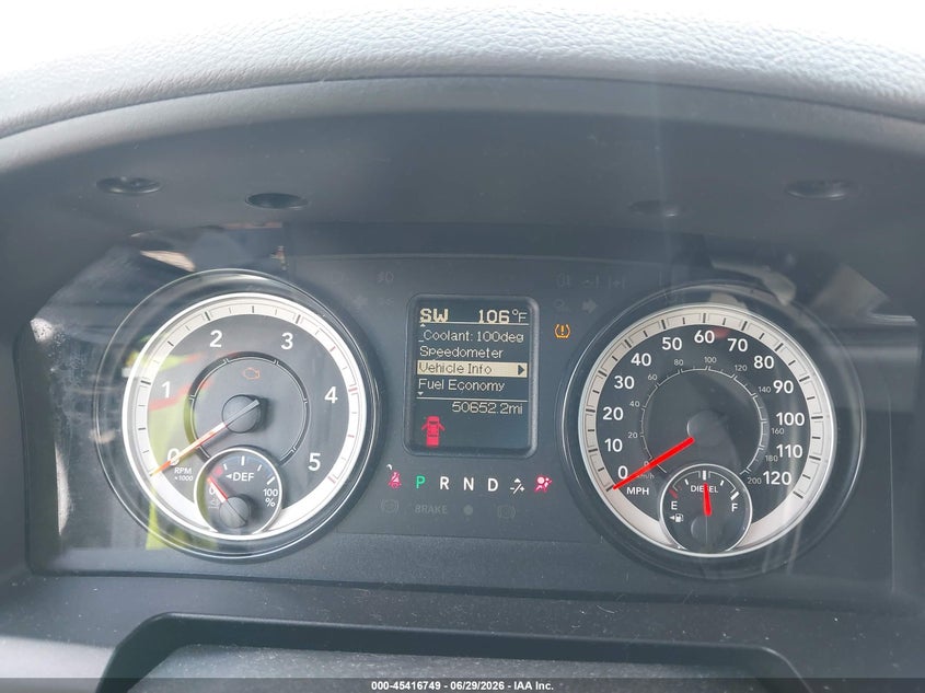 2017 Ram 2500 VIN 3C6UR5ML6HG515785 IAAI salvage auction — FRONT END, Salvage Title, sold $18,100 on 2026-07-19 (photo 7)