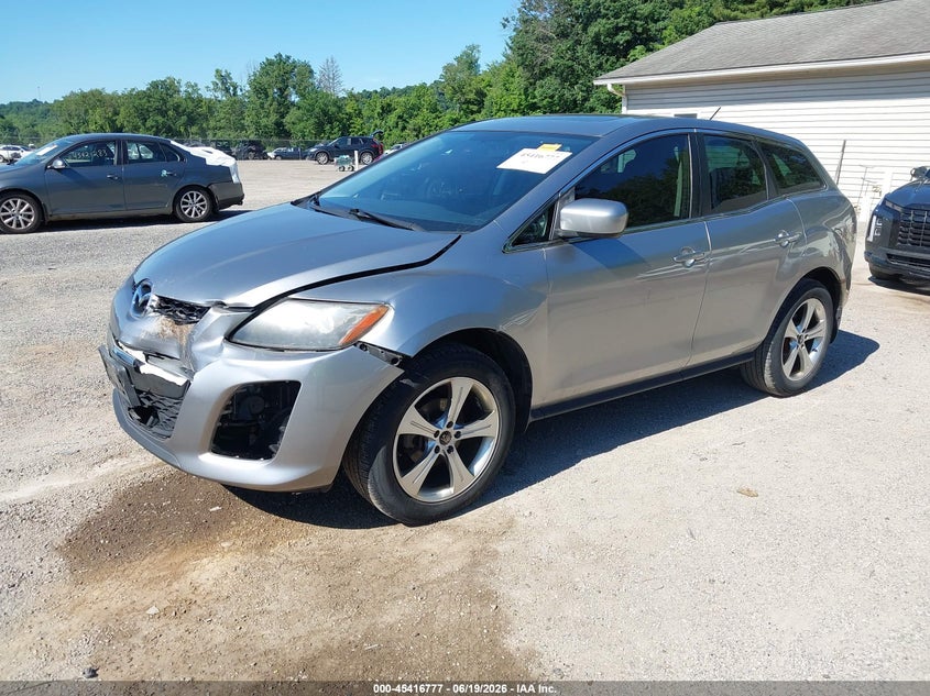 2011 Mazda Cx-7 VIN JM3ER2BM9B0399816 IAAI salvage auction — FRONT END, Salvage (Ohio), sold $325 on 2026-07-06 (photo 2)