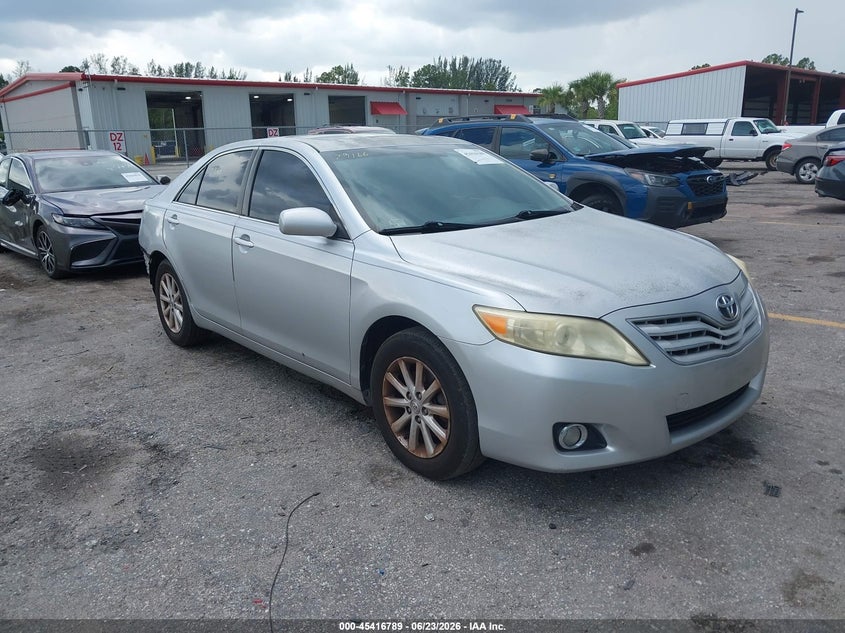 2010 Toyota Camry VIN JTNBK3EK5A3046546 IAAI salvage auction — REAR END, Rebuildable (Florida), sold $1,350 on 2026-07-13 (photo 1)