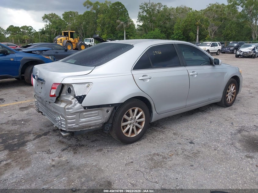 2010 Toyota Camry VIN JTNBK3EK5A3046546 IAAI salvage auction — REAR END, Rebuildable (Florida), sold $1,350 on 2026-07-13 (photo 4)