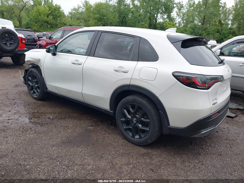 2025 Honda Hr-v VIN 3CZRZ2H50SM775580 IAAI salvage auction — LEFT FRONT, Wait Title, sold $9,950 on 2026-08-25 (photo 3)
