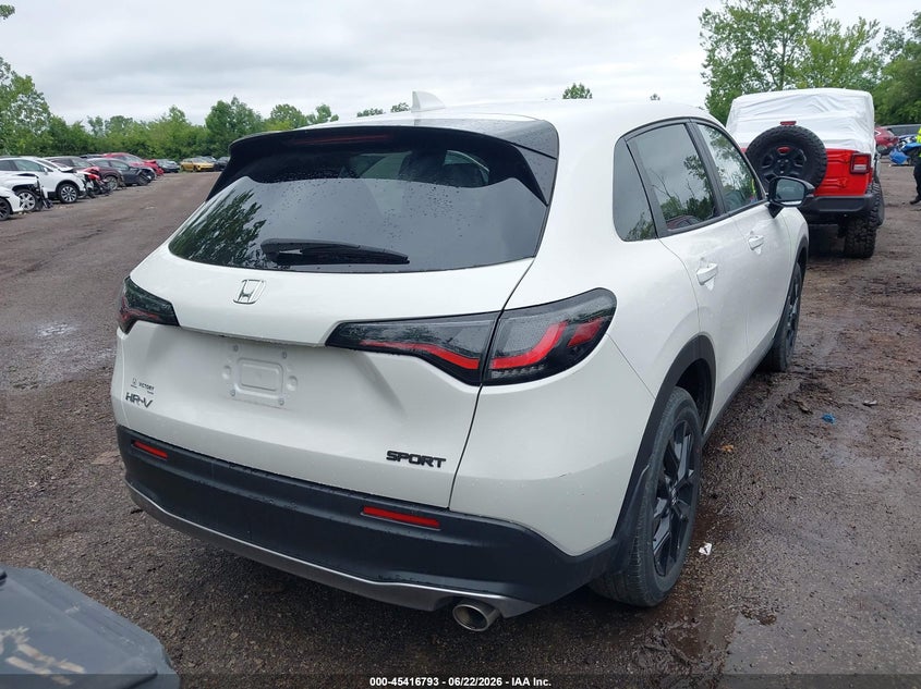 2025 Honda Hr-v VIN 3CZRZ2H50SM775580 IAAI salvage auction — LEFT FRONT, Wait Title, sold $9,950 on 2026-08-25 (photo 4)
