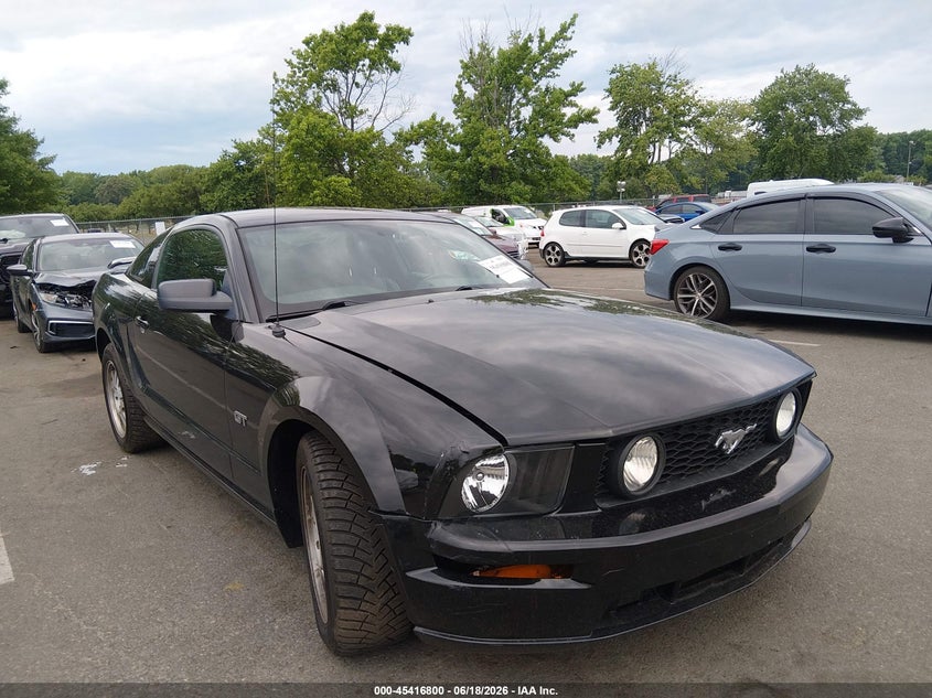 2006 Ford Mustang VIN 1ZVFT82H465159325 IAAI salvage auction — FRONT END, Salvage (New Jersey), sold $25 on 2026-07-27 (photo 1)
