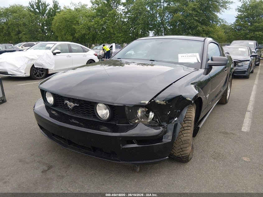 2006 Ford Mustang VIN 1ZVFT82H465159325 IAAI salvage auction — FRONT END, Salvage (New Jersey), sold $25 on 2026-07-27 (photo 2)
