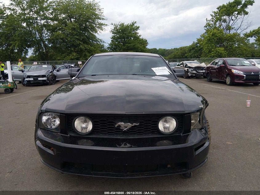 2006 Ford Mustang VIN 1ZVFT82H465159325 IAAI salvage auction — FRONT END, Salvage (New Jersey), sold $25 on 2026-07-27 (photo 6)
