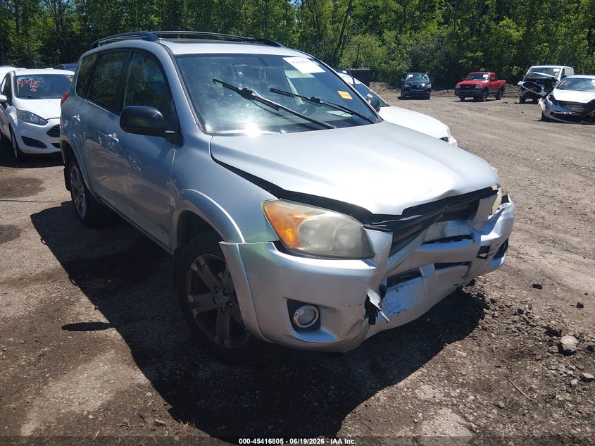 2010 Toyota Rav4 VIN JTMRF4DV7AD039553 IAAI salvage auction — FRONT & REAR, Salvage (Ohio), sold $525 on 2026-07-28 (photo 1)