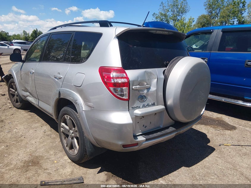2010 Toyota Rav4 VIN JTMRF4DV7AD039553 IAAI salvage auction — FRONT & REAR, Salvage (Ohio), sold $525 on 2026-07-28 (photo 3)