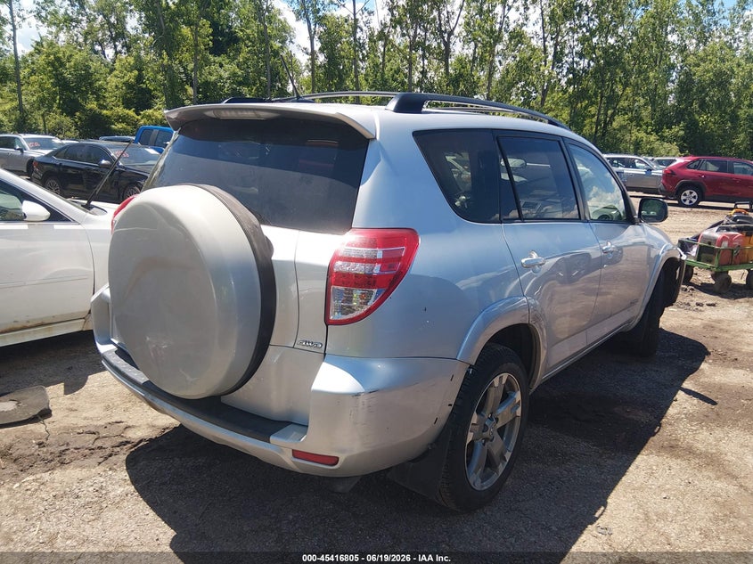 2010 Toyota Rav4 VIN JTMRF4DV7AD039553 IAAI salvage auction — FRONT & REAR, Salvage (Ohio), sold $525 on 2026-07-28 (photo 4)