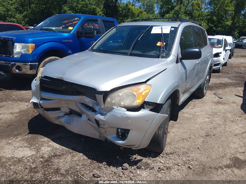 2010 Toyota Rav4 VIN JTMRF4DV7AD039553 IAAI salvage auction — FRONT & REAR, Salvage (Ohio), sold $525 on 2026-07-28 (photo 6)