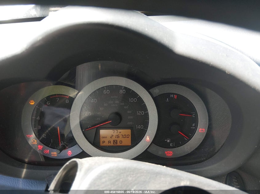 2010 Toyota Rav4 VIN JTMRF4DV7AD039553 IAAI salvage auction — FRONT & REAR, Salvage (Ohio), sold $525 on 2026-07-28 (photo 7)