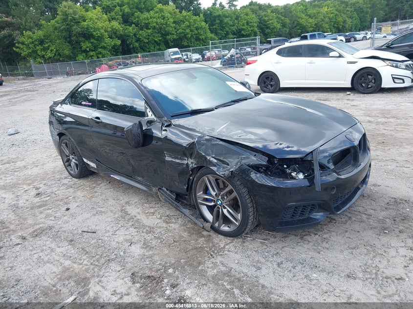 2015 BMW 2er VIN WBA1F5C58FV257312 IAAI salvage auction — RIGHT SIDE, Salvage (Georgia), sold $2,000 on 2026-08-07 (photo 1)