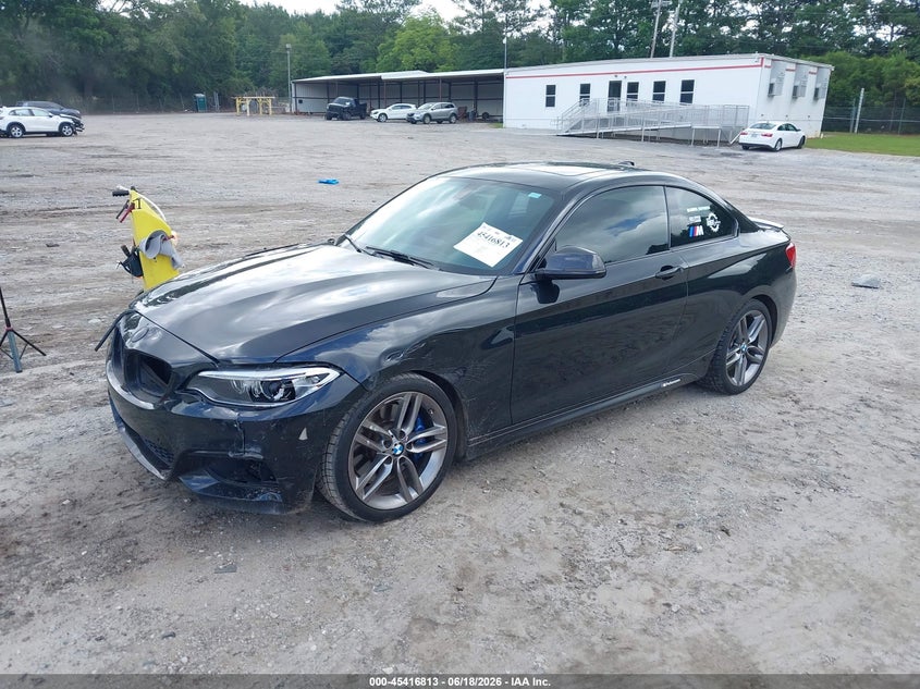 2015 BMW 2er VIN WBA1F5C58FV257312 IAAI salvage auction — RIGHT SIDE, Salvage (Georgia), sold $2,000 on 2026-08-07 (photo 2)