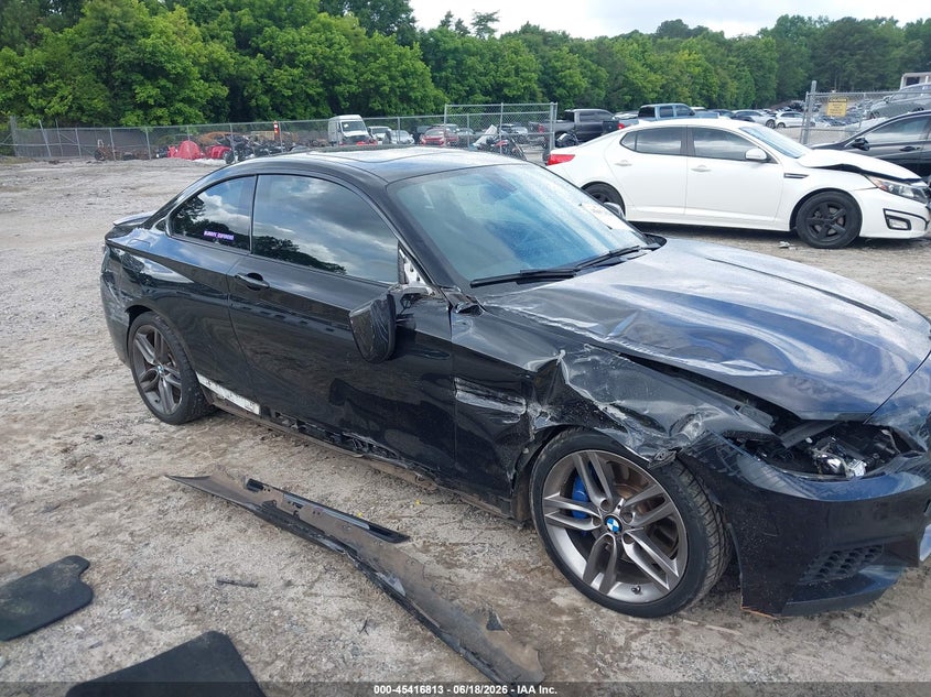 2015 BMW 2er VIN WBA1F5C58FV257312 IAAI salvage auction — RIGHT SIDE, Salvage (Georgia), sold $2,000 on 2026-08-07 (photo 6)