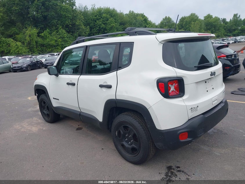 2020 Jeep Renegade VIN ZACNJBAB1LPL55480 IAAI salvage auction — FRONT END, Salvage Title, sold $1,700 on 2026-08-20 (photo 3)
