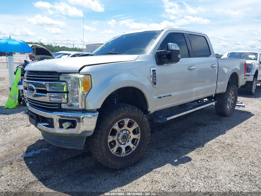 2017 Ford F250 VIN 1FT7W2BT4HEE97410 IAAI salvage auction — RIGHT SIDE, Salvage Title, sold $7,000 on 2026-07-29 (photo 2)