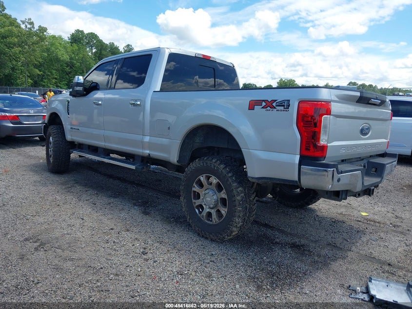 2017 Ford F250 VIN 1FT7W2BT4HEE97410 IAAI salvage auction — RIGHT SIDE, Salvage Title, sold $7,000 on 2026-07-29 (photo 3)