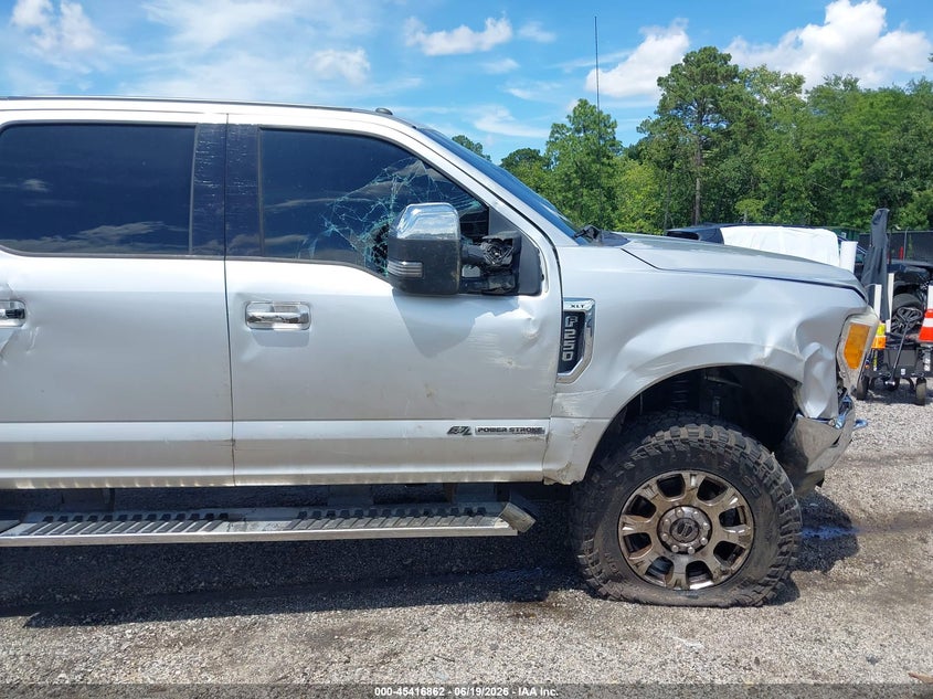 2017 Ford F250 VIN 1FT7W2BT4HEE97410 IAAI salvage auction — RIGHT SIDE, Salvage Title, sold $7,000 on 2026-07-29 (photo 6)