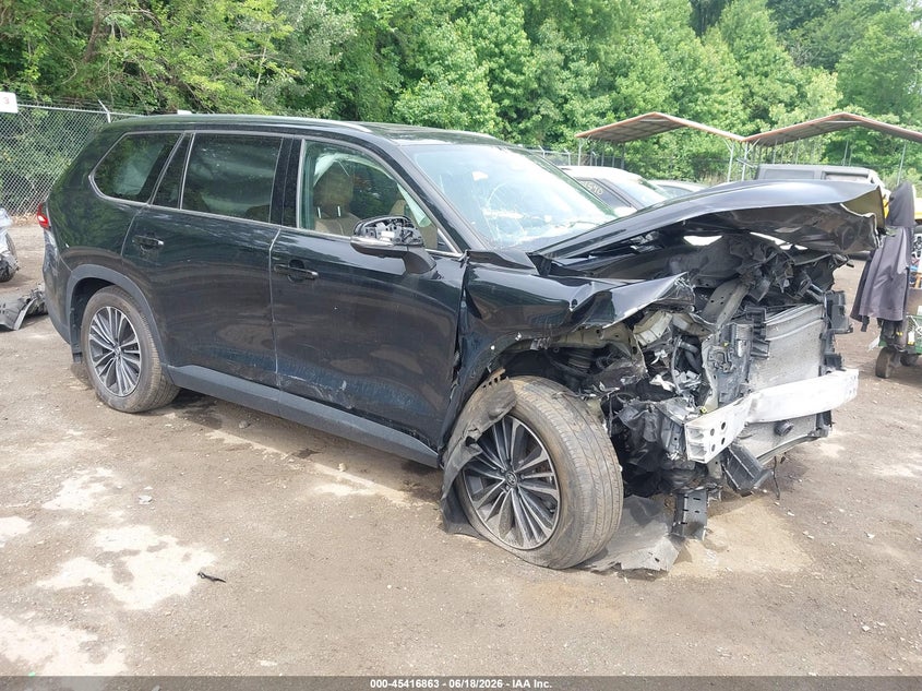 2024 Toyota Highlander VIN 5TDADAB59RS008955 IAAI salvage auction — FRONT END, Salvage Title, sold $6,400 on 2026-07-28 (photo 1)